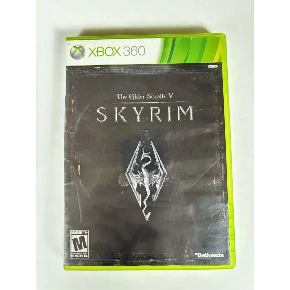 The Elder Scrolls V 5 Skyrim (Microsoft Xbox 360, 2011) Complete and Tested